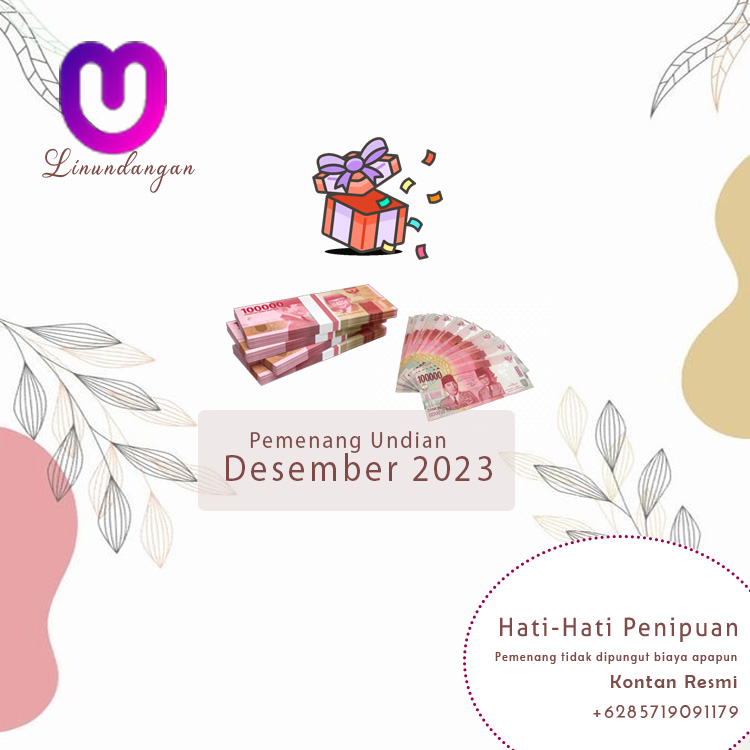 Pemenang Undian Uang Tunai Bulan Desember 2023 Linkundangan